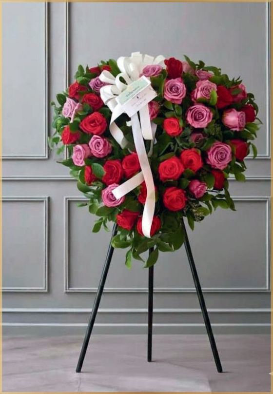 Corazón floral C.F:005