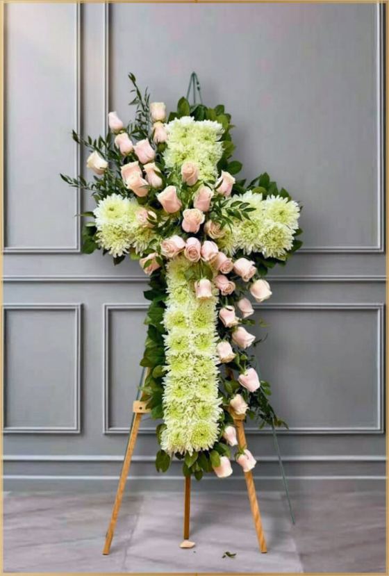 Cruz floral C.F:009