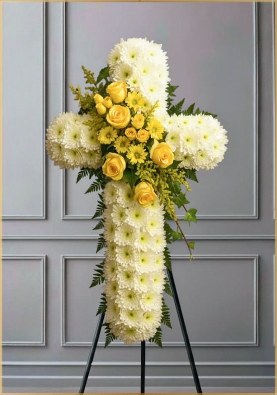 Cruz floral C.F:011