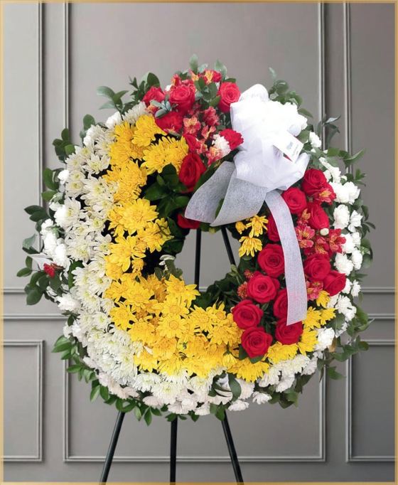 Corona fúnebre C.F:027